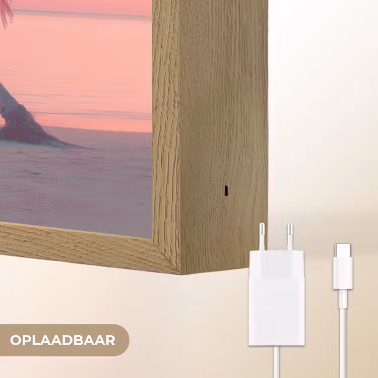 Lightbox - Wandlamp - Zee - Boot - Zonsondergang — 7