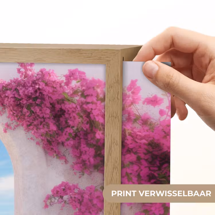 Lightbox - Wandlamp - Zee - Roze - Bloemen - Poort — 5