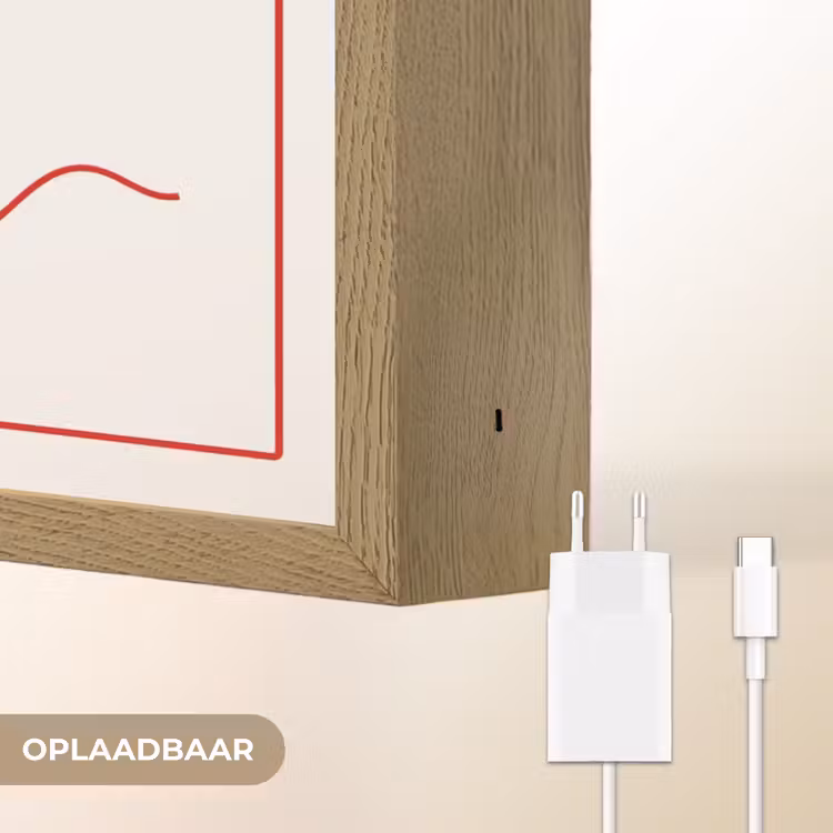 Lightbox - Wandlamp - Minimalistisch - Vork - Lepel - Lijntekening — 6