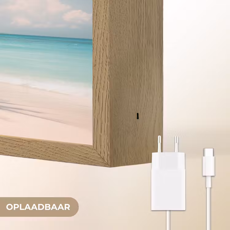 Lightbox - Wandlamp - Palmboom - Schommel - Strand - Lucht — 7