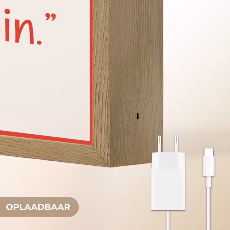 Lightbox - Wandlamp - Tekst - Rood - Hartjes — 6