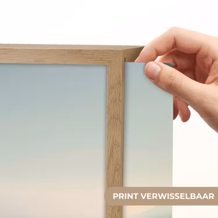 Lightbox - Wandlamp - Zee - Horizon - Blauw - Mist — 5