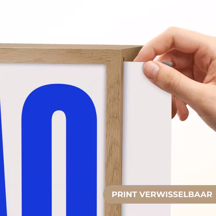 Lightbox - Wandlamp - Ciao - Hoofdletters - Blauw - Minimalistisch — 5