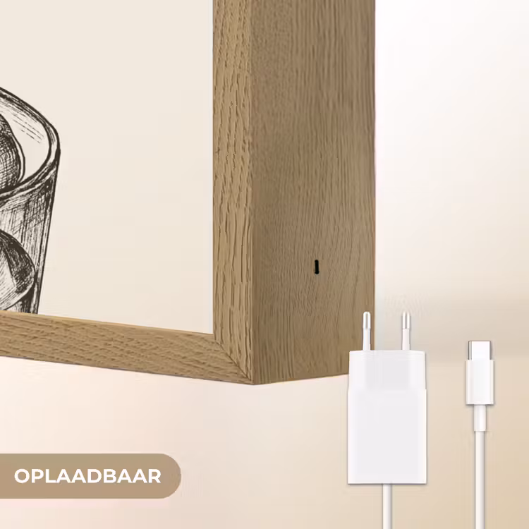 Lightbox - Wandlamp - Tekst - Glas - Getekend - Citroen — 6