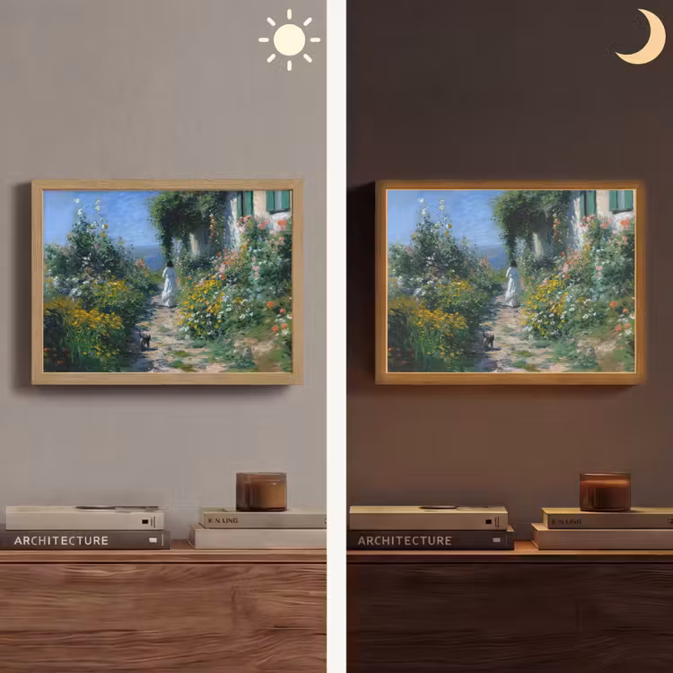 Lightbox - Wandlamp - Kat - Vrouw - Bloemen - Huis — 6