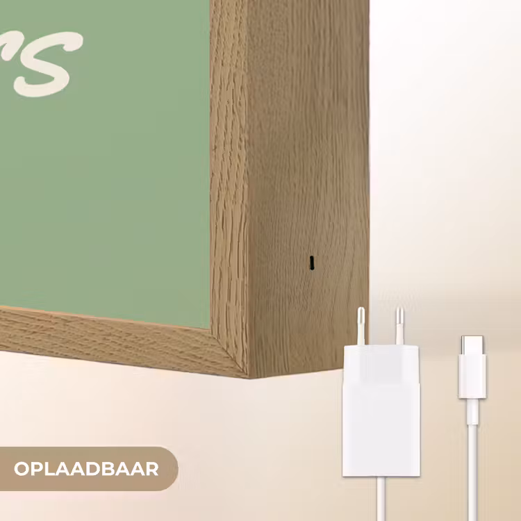 Lightbox - Wandlamp - Tekst - Groen - Sierlijk - Letters — 6