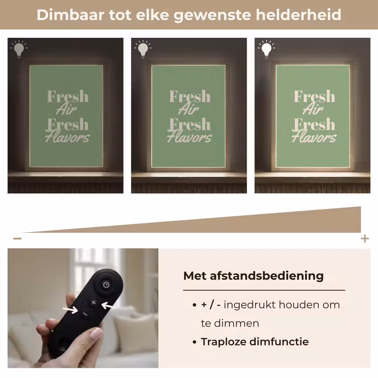 Lightbox - Wandlamp - Tekst - Groen - Sierlijk - Letters — 8