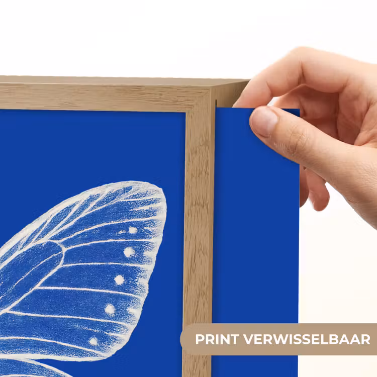Lightbox - Wandlamp - Vlinder - Wit - Getekend - Stippen — 5