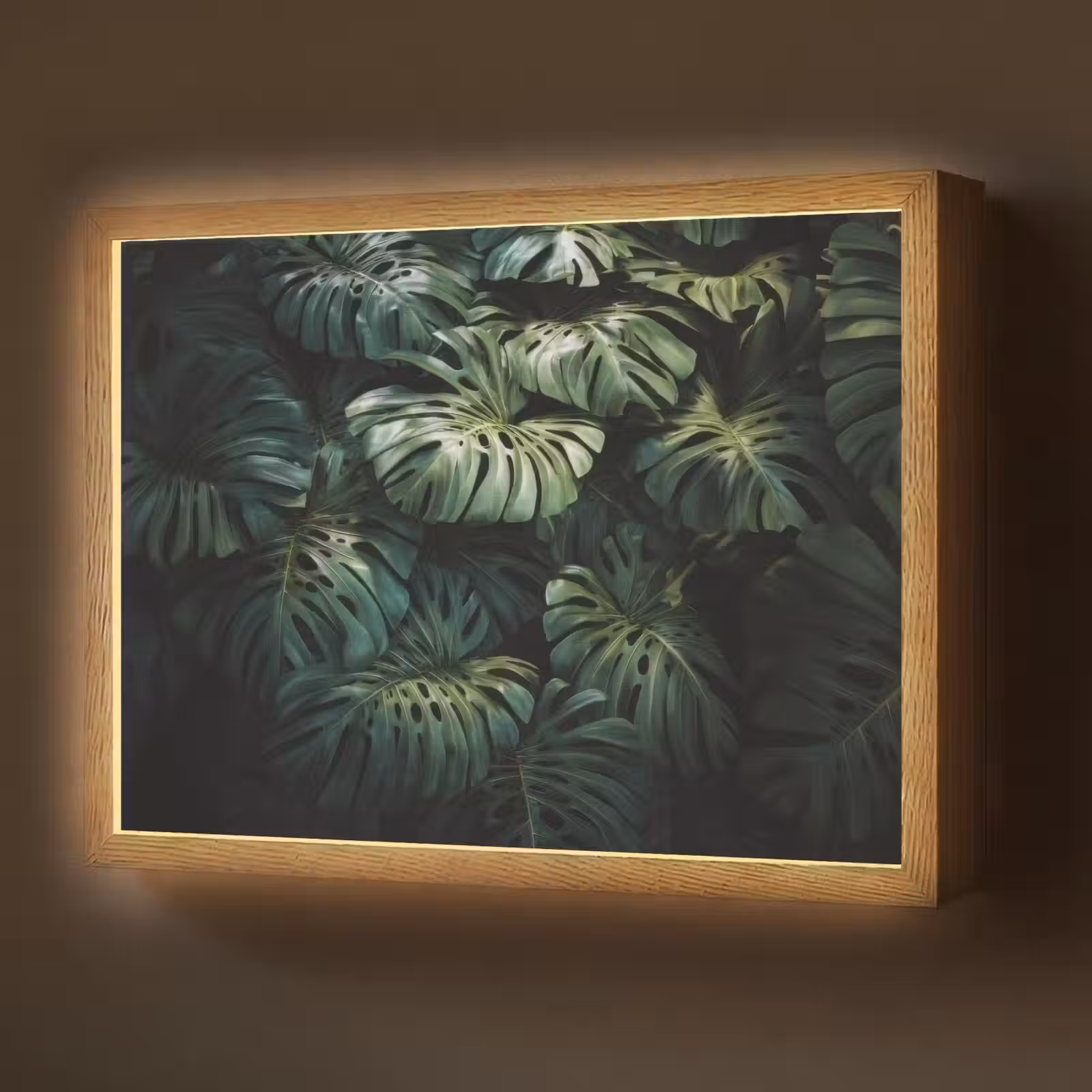 Lightbox - Wandlamp - Plant - Monstera - Lichtinval — 1