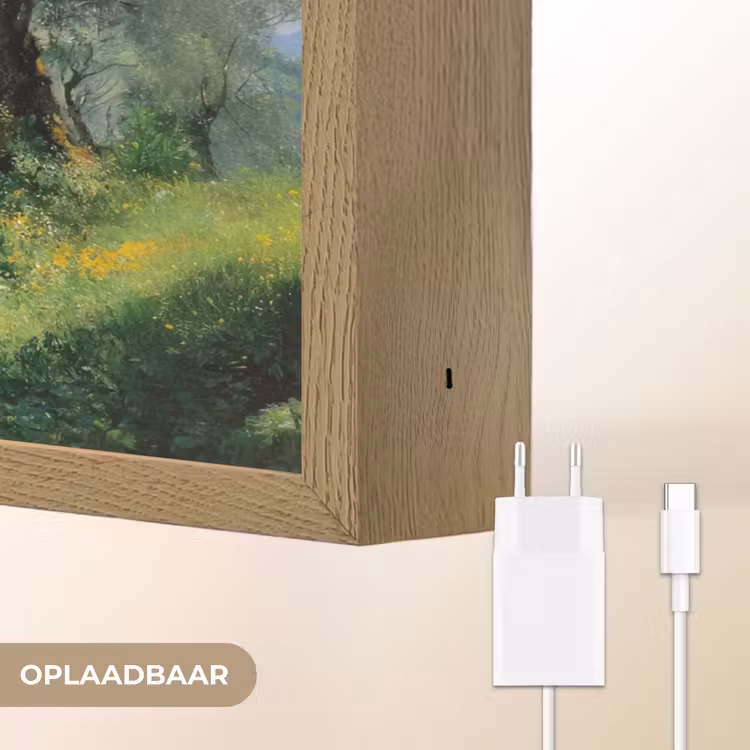 Lightbox - Wandlamp - Pad - Bomen - Schaduw - — 7