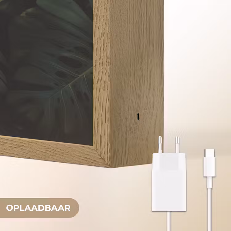 Lightbox - Wandlamp - Plant - Monstera - Lichtinval — 7