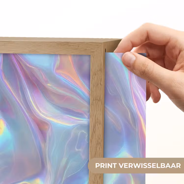 Lightbox - Wandlamp - Golvend - Pasteltinten - Glanzend - Stof — 5