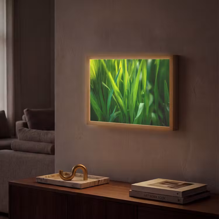 Lightbox - Wandlamp - Grassprieten - Lichtinval - Groen — 2
