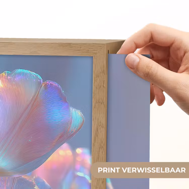 Lightbox - Wandlamp - Tulpen - Glazen - Bloemblaadjes - Pasteltinten — 5