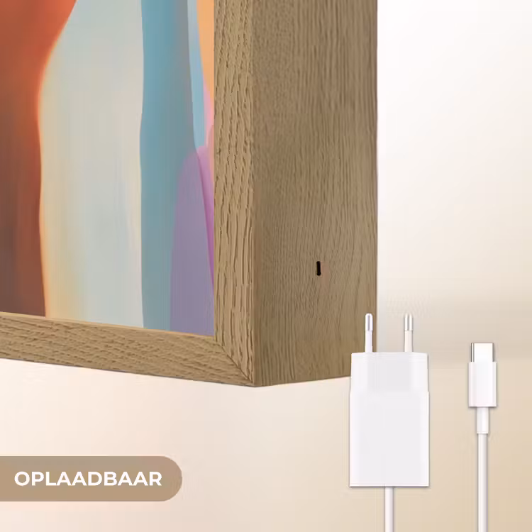 Lightbox - Wandlamp - Kleurbanen - Verticaal - Kleurrijk — 7