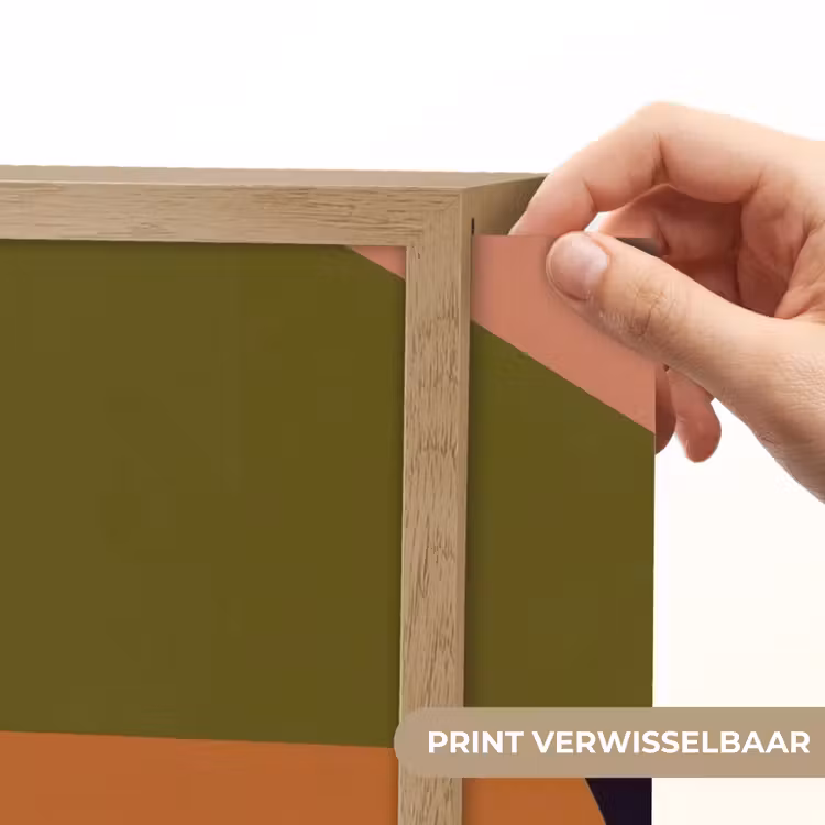 Lightbox - Wandlamp - Vormen - Abstract - Kleuren - Vierkant — 5