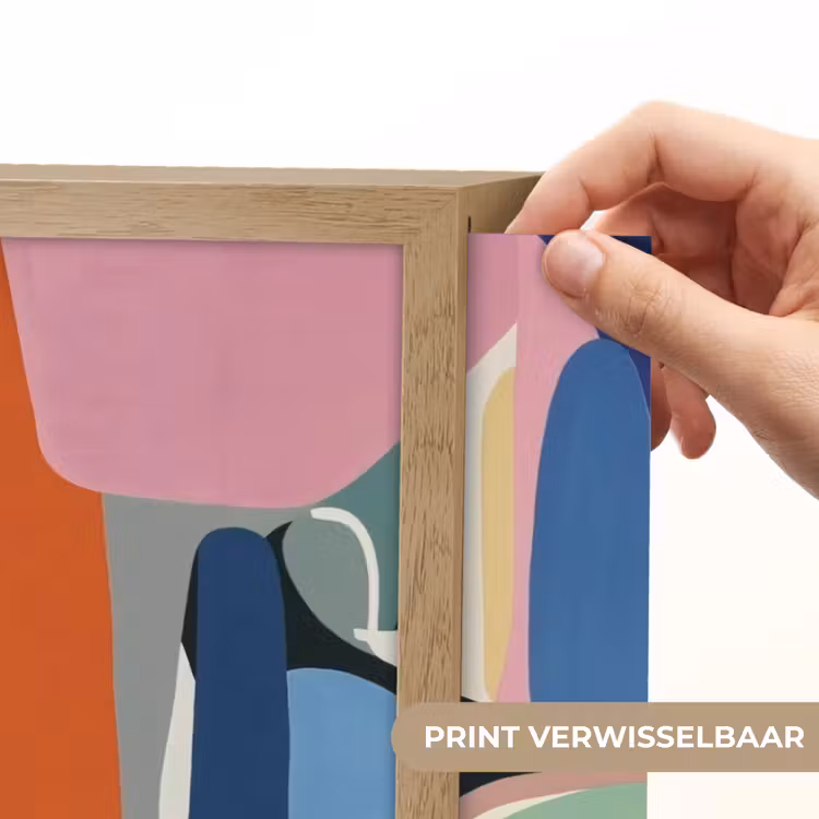 Lightbox - Wandlamp - Vormen - Ritmisch - Kleuren - Abstract — 5