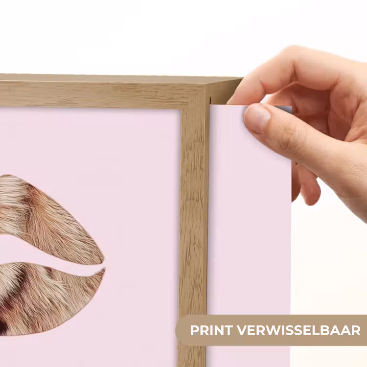 Lightbox - Wandlamp - Tekst - Love - Pantervacht - Lichtroze — 5