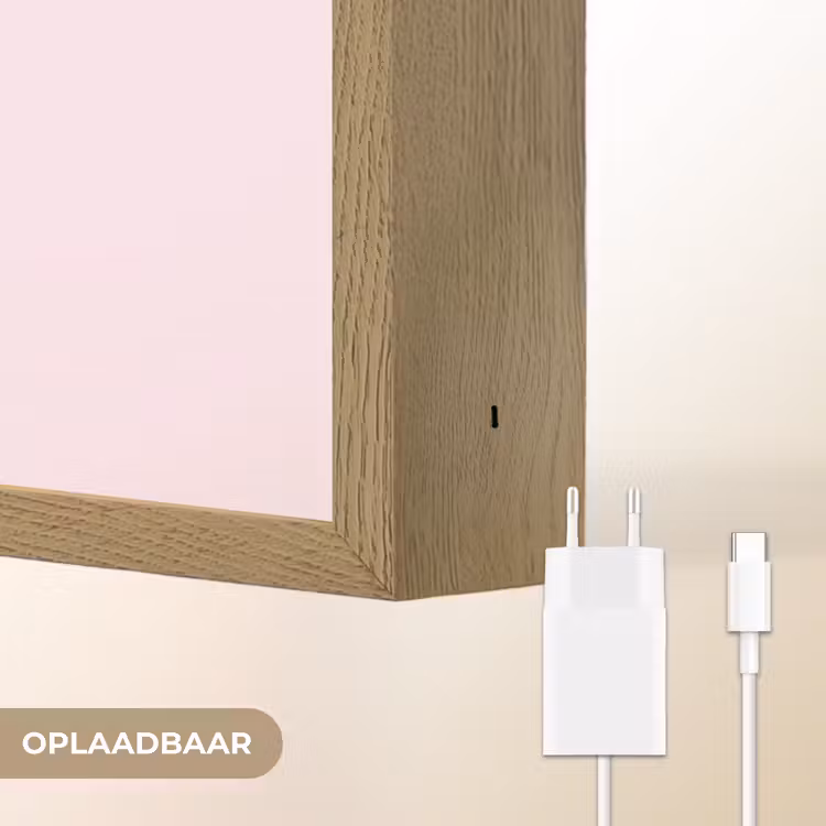 Lightbox - Wandlamp - Tekst - Love - Pantervacht - Lichtroze — 7