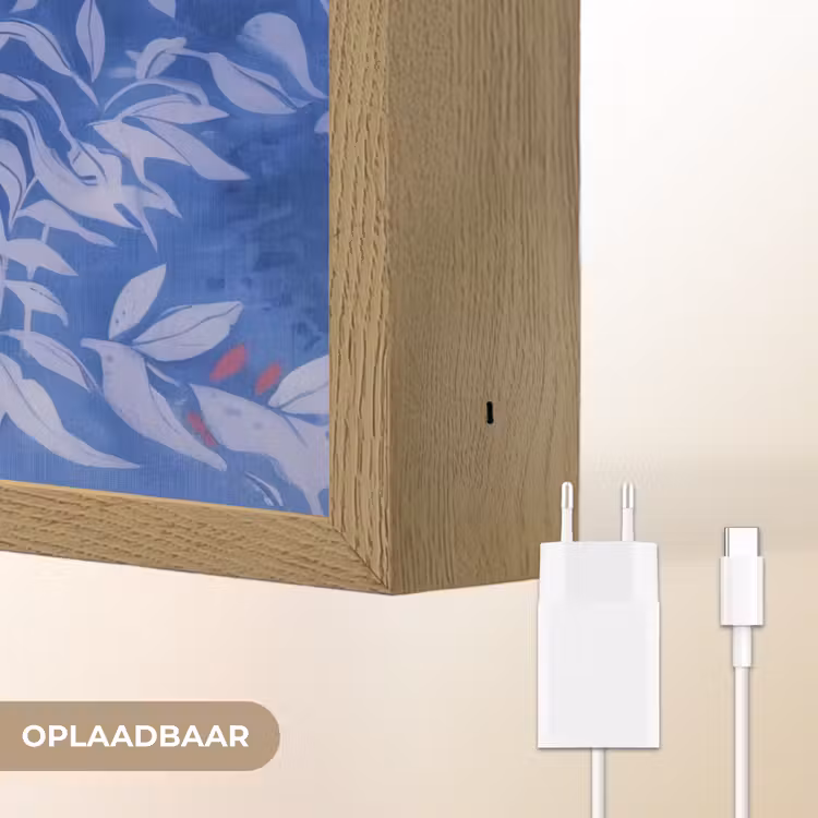 Lightbox - Wandlamp - Tijger - Roze - Bladeren - Jungle — 7