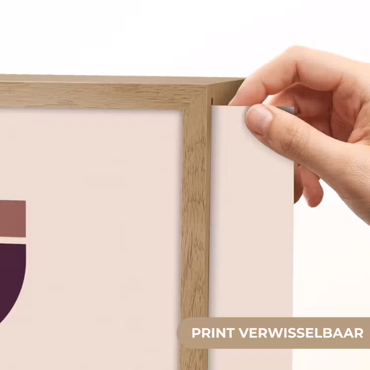 Lightbox - Wandlamp - Zandloper - Symmetrisch - Rood - Paars — 5
