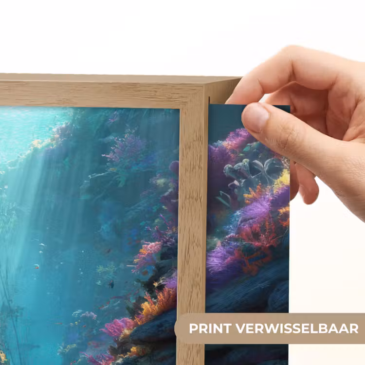 Lightbox - Wandlamp - Schip - Hout - Koraalriffen - Zonlicht — 5