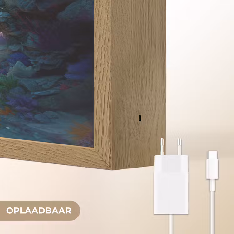 Lightbox - Wandlamp - Schip - Hout - Koraalriffen - Zonlicht — 7