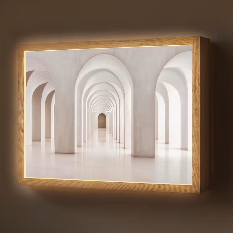 Lightbox - Wandlamp - Hal - Bogen - Symmetrisch - Modern — 1