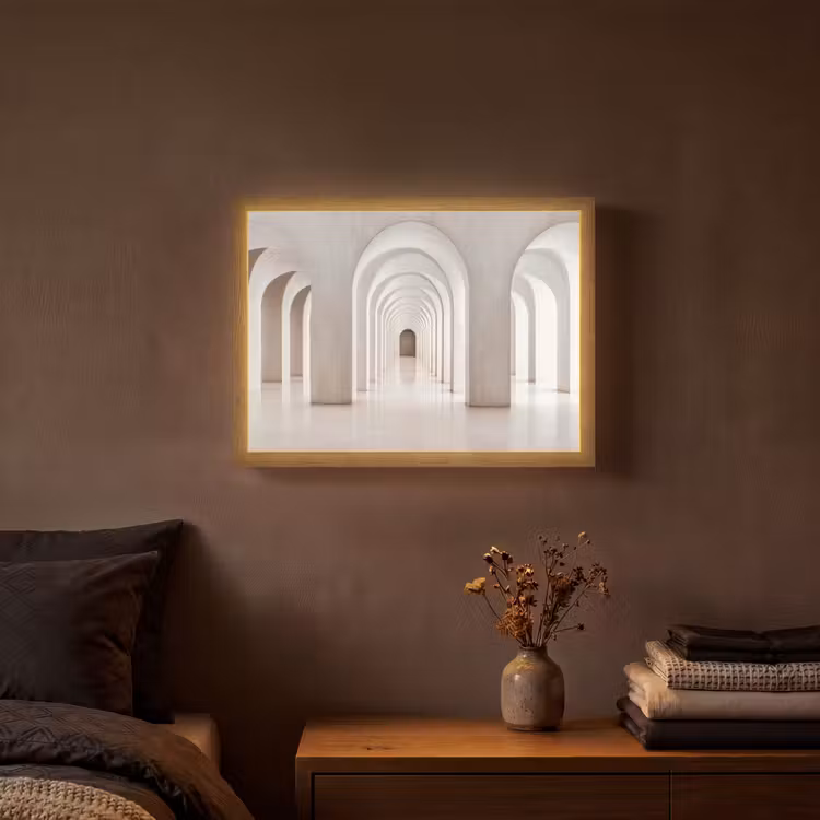 Lightbox - Wandlamp - Hal - Bogen - Symmetrisch - Modern — 3