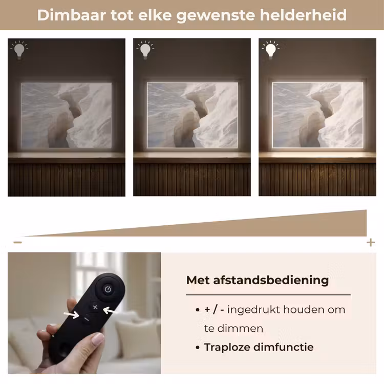 Lightbox - Wandlamp - Kloof - Wit - Sneeuw — 9