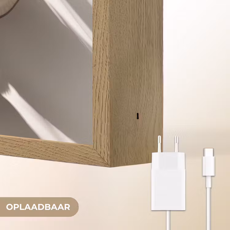 Lightbox - Wandlamp - Kokosnoten - Bruin - Shaduw — 7