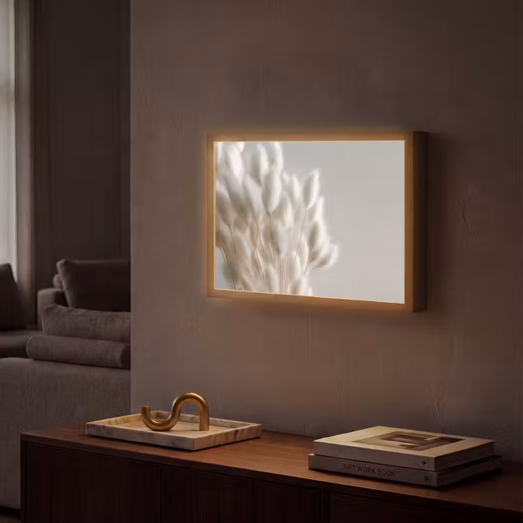 Lightbox - Wandlamp - Pluimen - Beige - Minimalistisch — 2