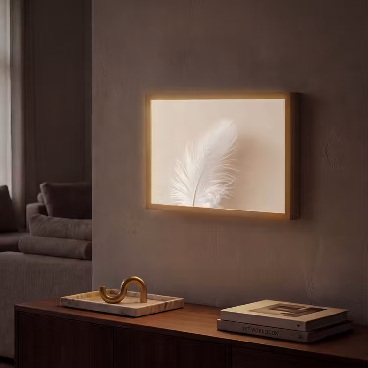 Lightbox - Wandlamp - Veer - Minimalistisch - Roze — 2