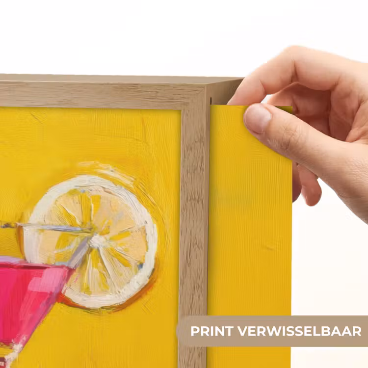 Lightbox - Wandlamp - Glazen - Cocktail - Citroen - Kers — 5