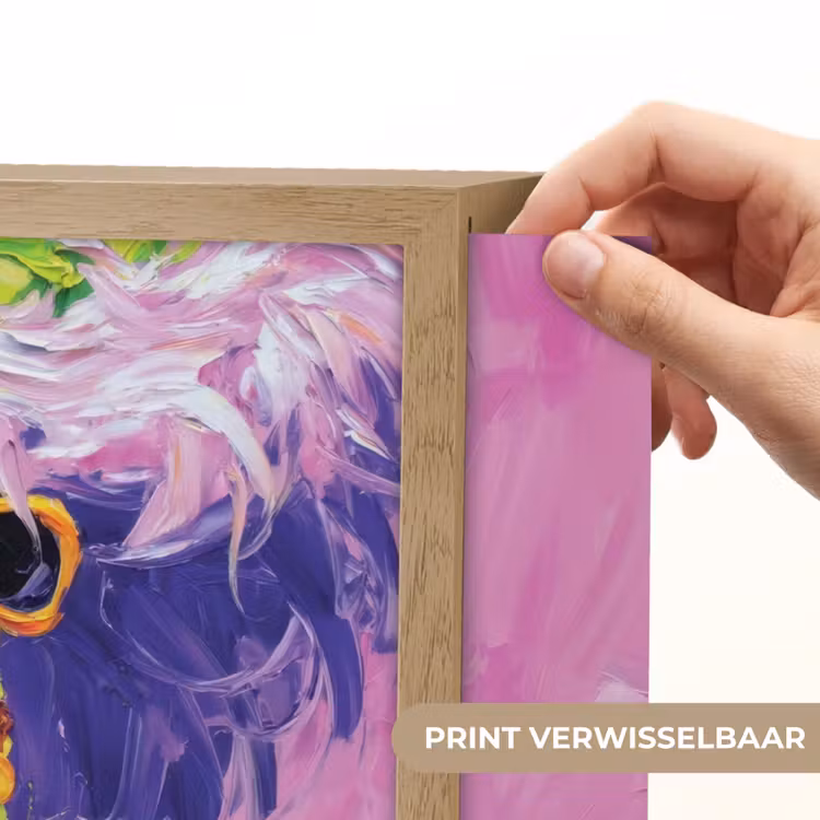 Lightbox - Wandlamp - Zonnebril - Vrouw - Jas - Veren — 5