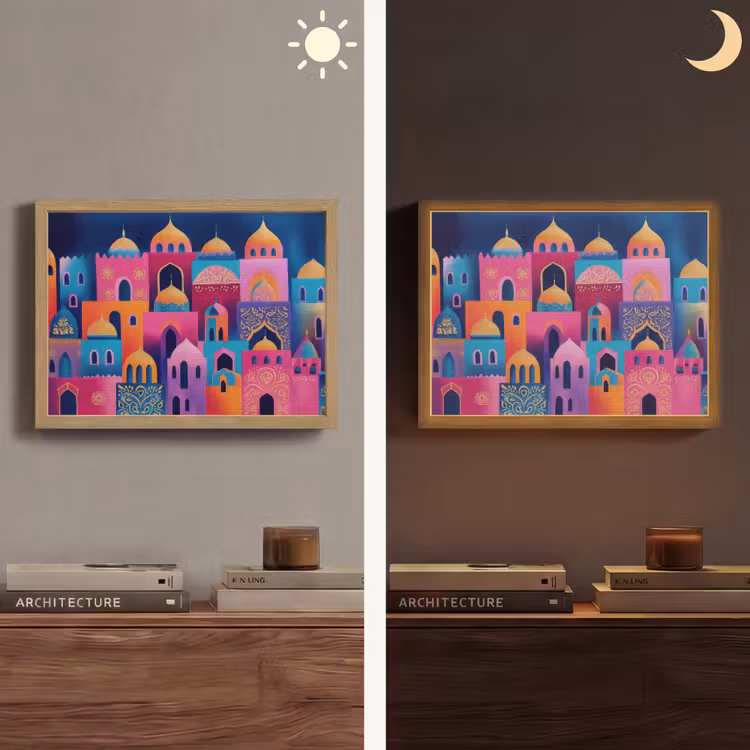 Lightbox - Wandlamp - Kleurrijk - Avond - Islamitisch — 6