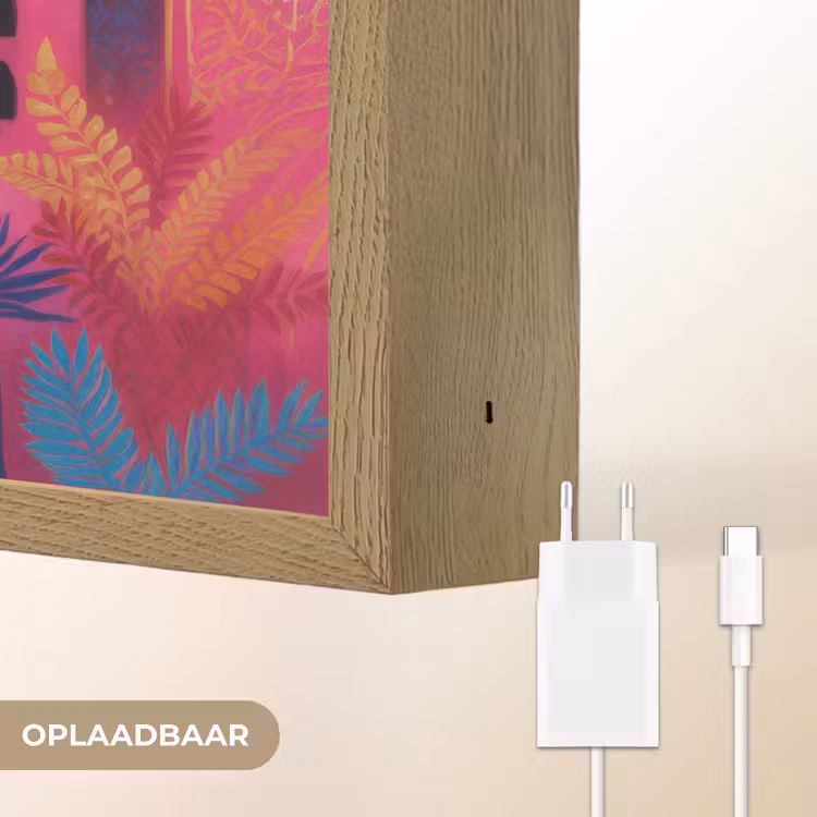 Lightbox - Wandlamp - Kleurrijk - Stad - Nacht - Islamitisch — 7