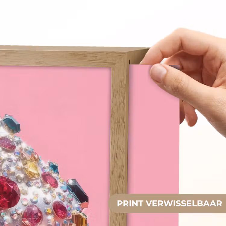 Lightbox - Wandlamp - Cupcake - Kleurrijk - Edelstenen — 5
