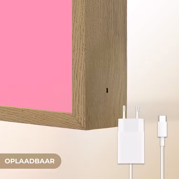 Lightbox - Wandlamp - Felroze - Tanden - Schedel — 7