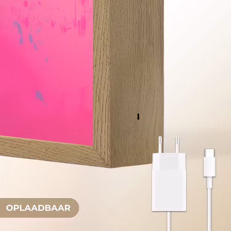 Lightbox - Wandlamp - Neon - Blauw - Pop-art - Schedel — 7