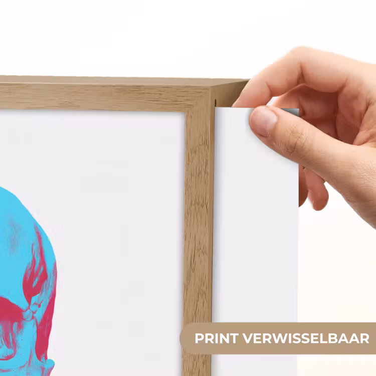 Lightbox - Wandlamp - Schedel - Grafisch - Roze - Verdeeld — 5