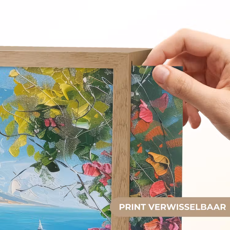 Lightbox - Wandlamp - Landschap - Bloemen - Natuur - Zomer — 5