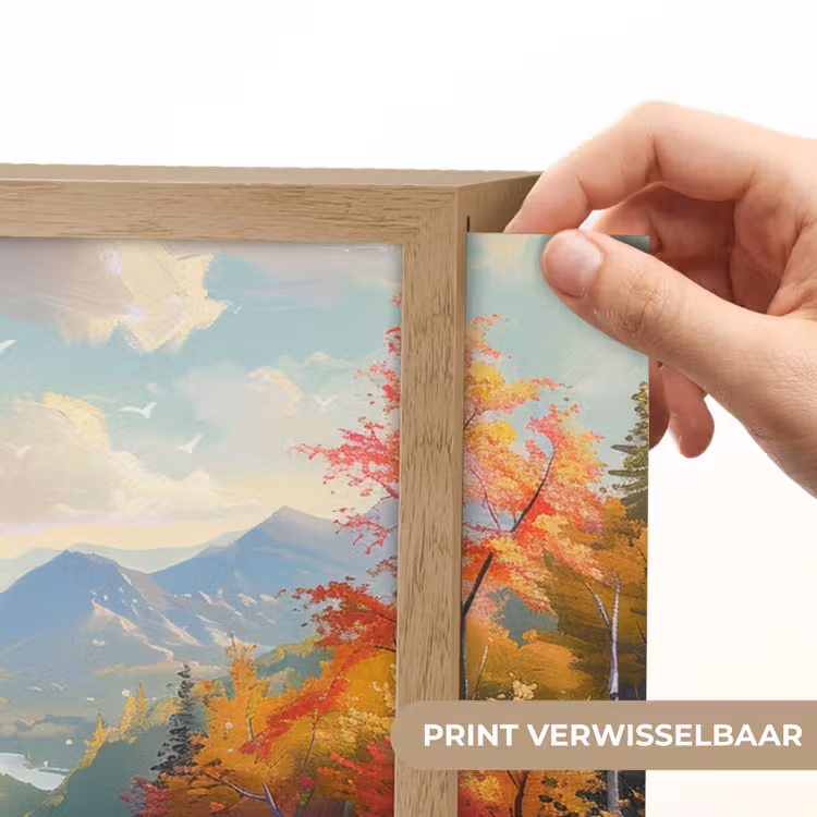 Lightbox - Wandlamp - Landschap - Illustratie - Natuur — 5