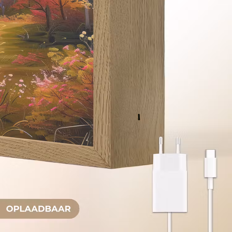 Lightbox - Wandlamp - Landschap - Illustratie - Natuur — 7