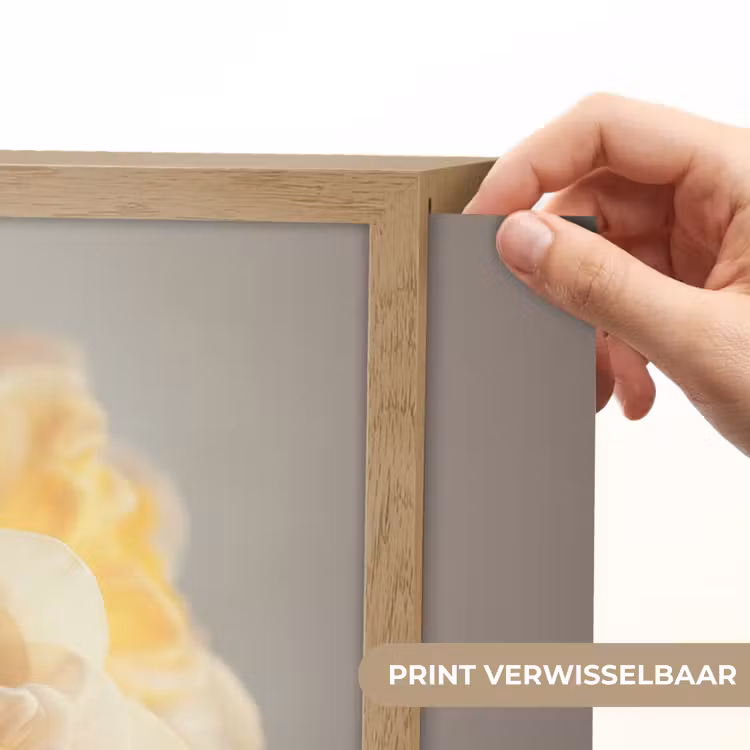 Lightbox - Wandlamp - Narcissen - Geel - Bloemblaadjes — 5
