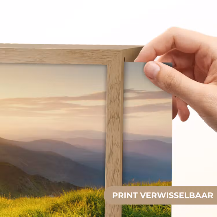 Lightbox - Wandlamp - Gras - Heuvels - Zon - Natuur - Landschap — 5