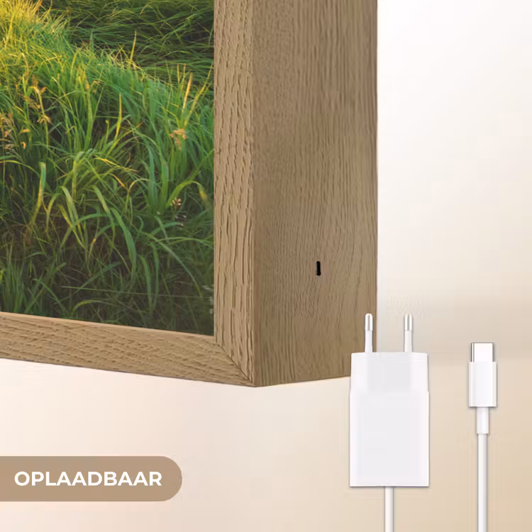 Lightbox - Wandlamp - Gras - Heuvels - Zon - Natuur - Landschap — 7