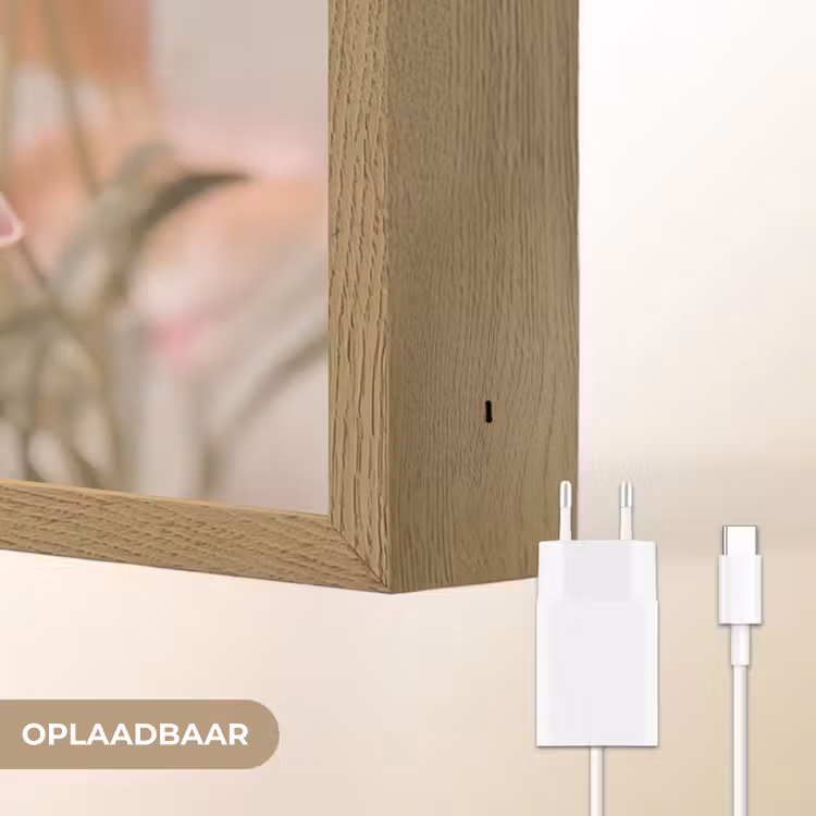 Lightbox - Wandlamp - Lelies - Meeldraden - Roze - Wazig — 7