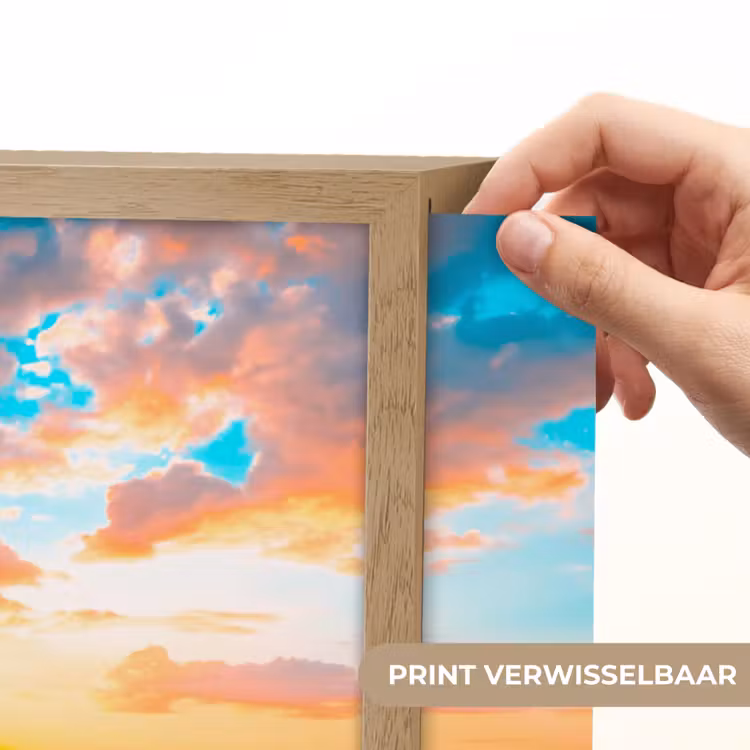 Lightbox - Wandlamp - Palm - Zonsondergang - Horizon - Strand - Zee - Tropisch — 5