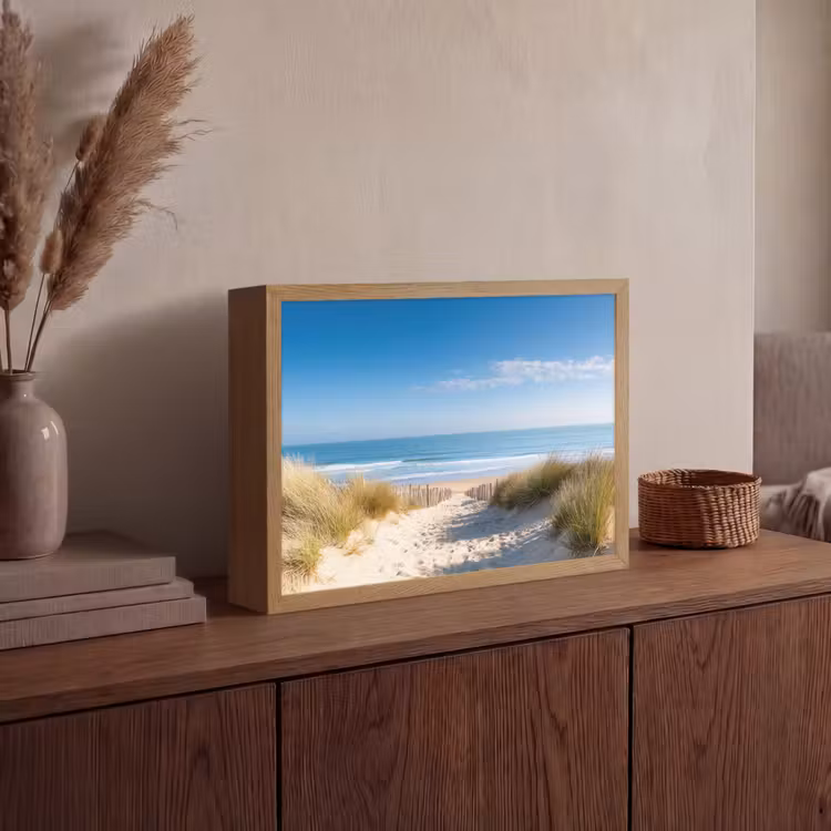 Lightbox - Wandlamp - Strand - Zee - Duin - Zand - Zomer — 4